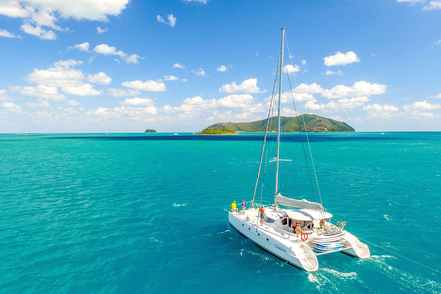Image of On Ice Catamaran sailing in the Whitsundays, Airlie Beach