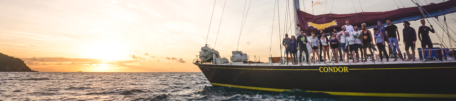Condor Sunset, Sailing Whitsundays, Prosail