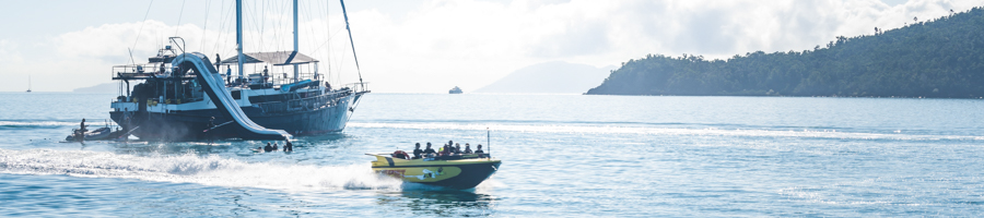 Atlantic clipper, Jetboat, Banana Boat rides. 