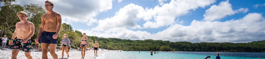 Lake Mckenzie, Palace adventures, Fraser Island