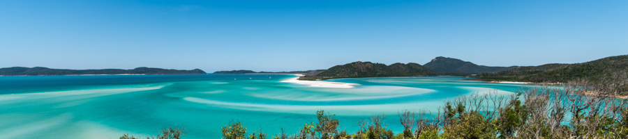 Hill Inlet, Swirling sands, Whitehaven Beach