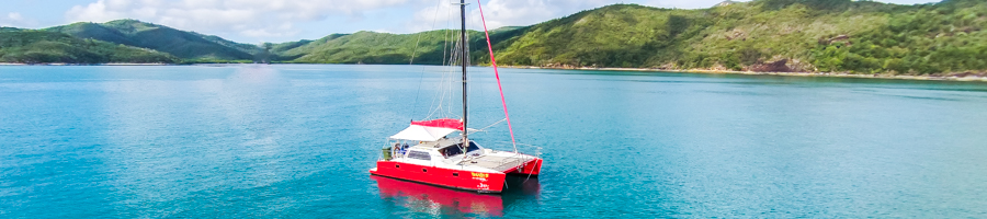 Tongarra, Red Cats, Sailing Whitsundays