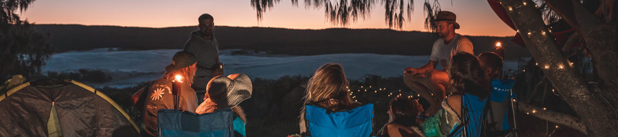 camping, fraser island