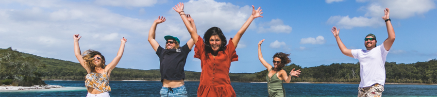 lake mckenzie, palace tour, fraser island