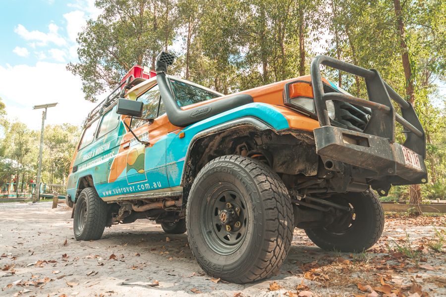 sunrover tours fraser island