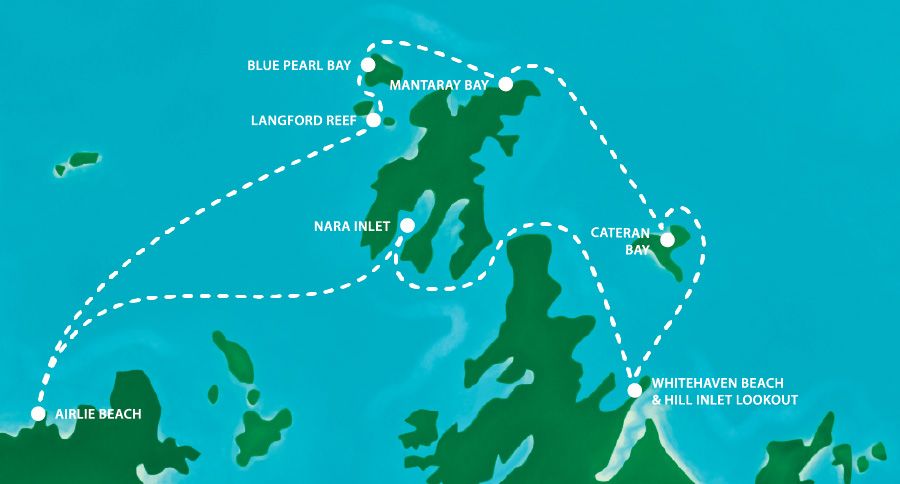 Sample Itinerary Map