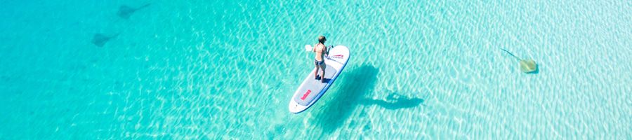 paddleboarding, whitsunday getaway