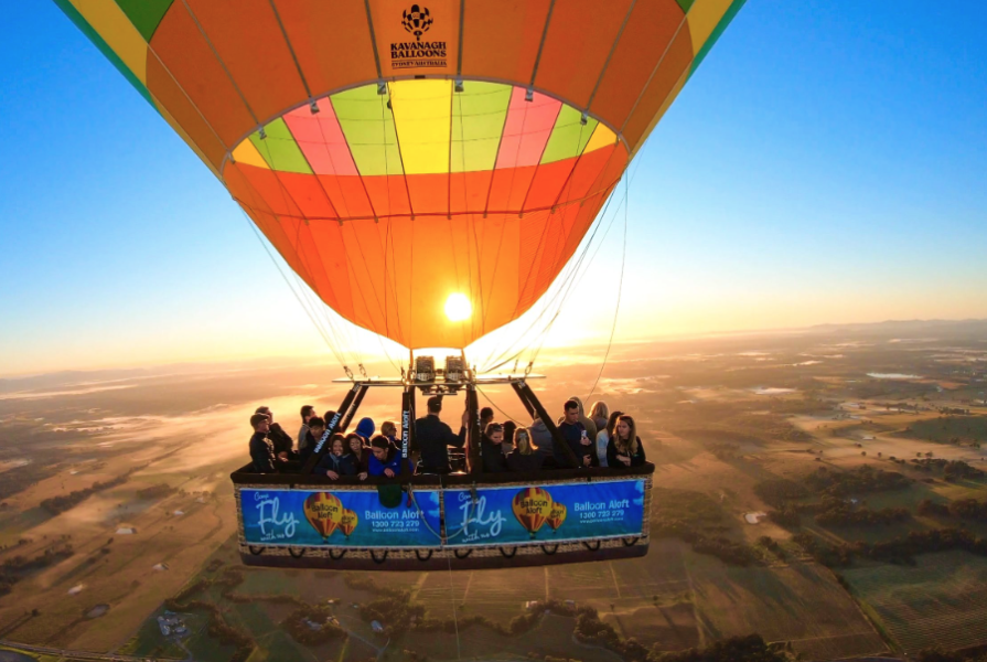 Sunrise Balloon Flight Byron Bay Hero Image | East Coast Tours Australia