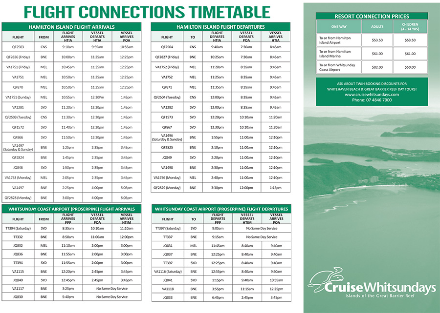 31+ Hamilton Island Airport To Airlie Beach Ferry Timetable Gif