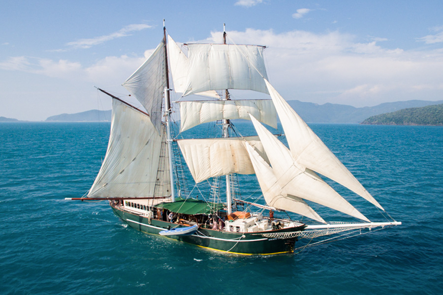 Sailing Whitsundays Hero Image For History of the Whitsunday's Solway Lass