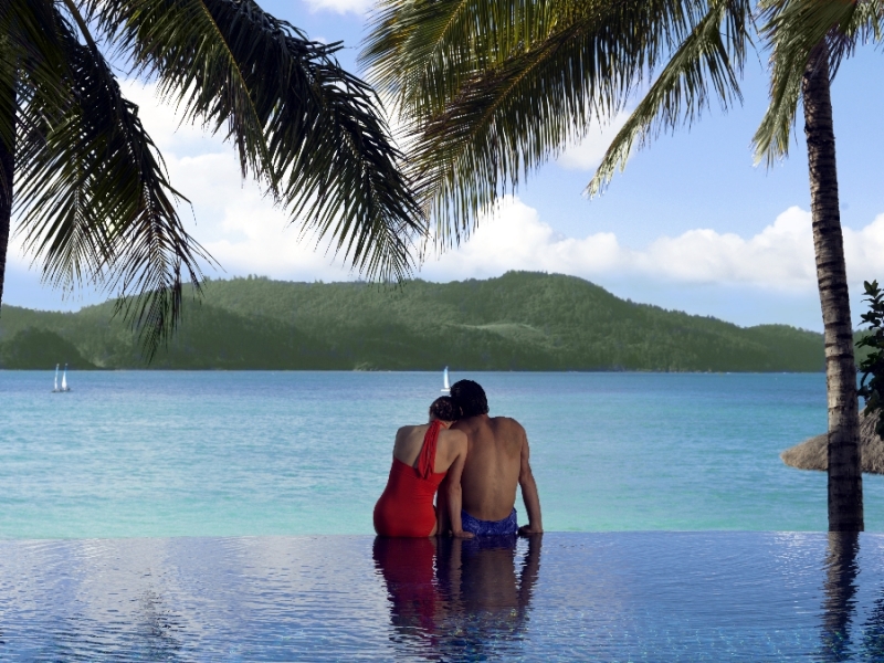 Honeymoon on a Whitsunday island, Hamilton Island.