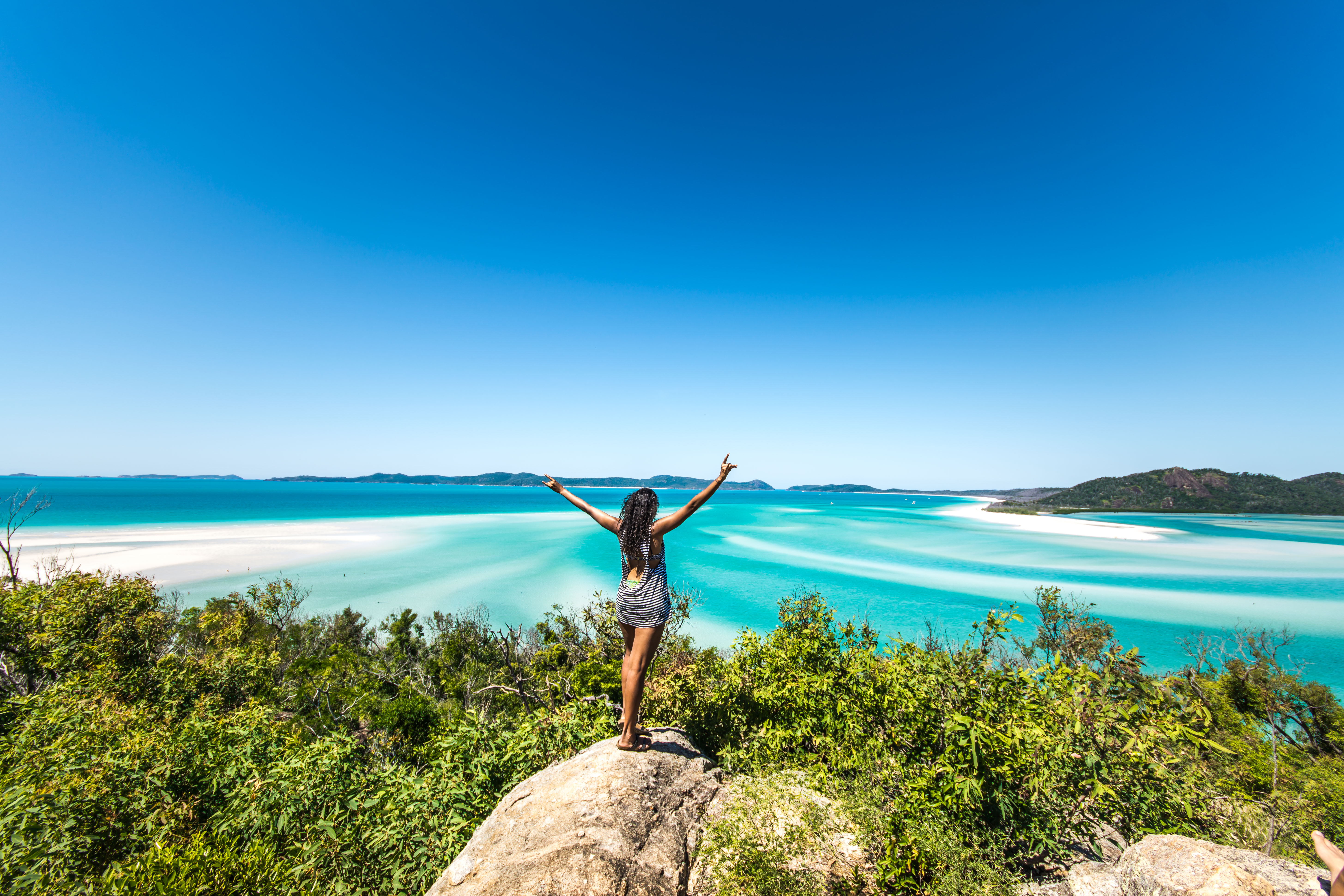 Top Whitsunday Attractions, Hill Inlet. 
