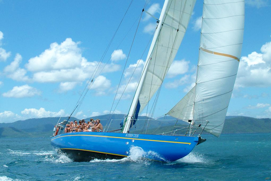 Southern Cross and the America's Cup - Sailing Whitsundays