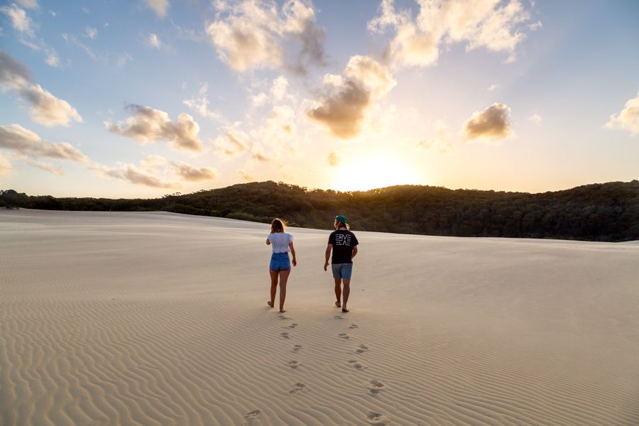 Sand Dunes Fraser Island