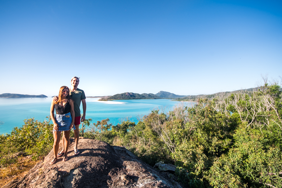 Day trip whitsundays, hill Inlet look out