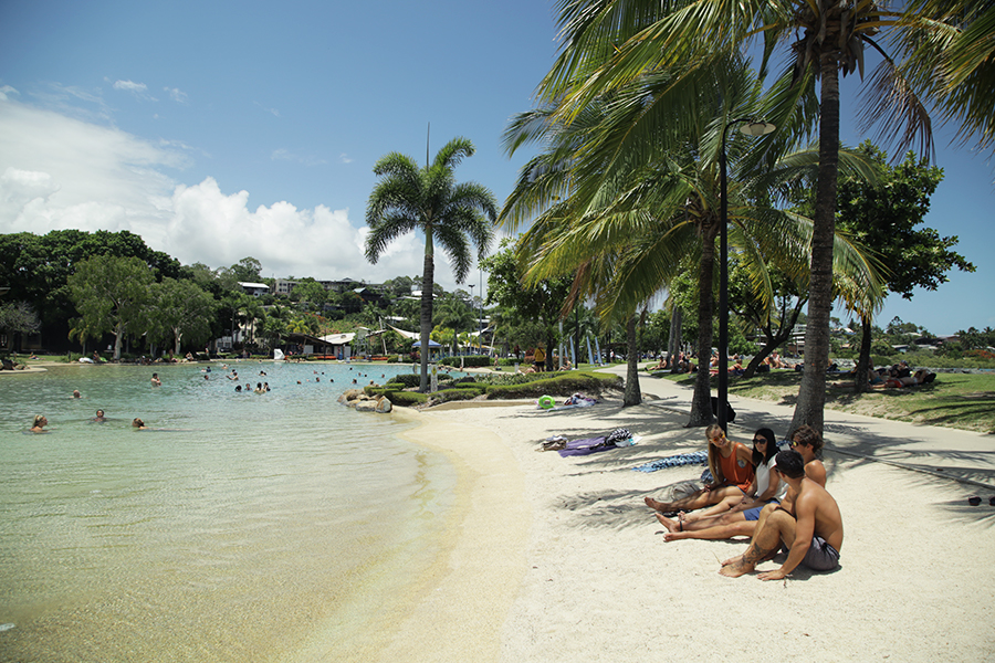 Airlie Beach Lagoon Relaxing