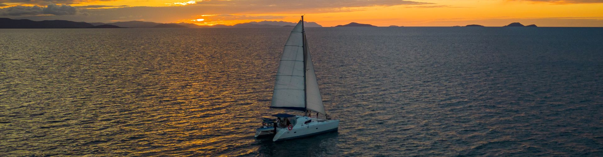 Sunset Cruise Charters - Sailing Whitsunday Image
