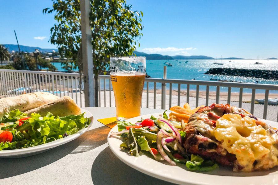 airlie beach yacht club menu