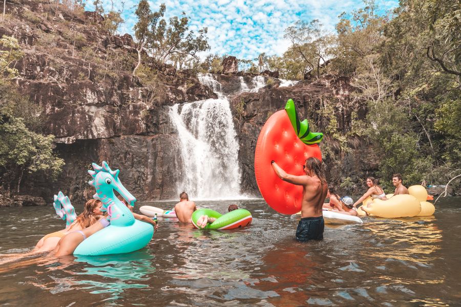 Cedar Creek Falls - Sailing Whitsundays