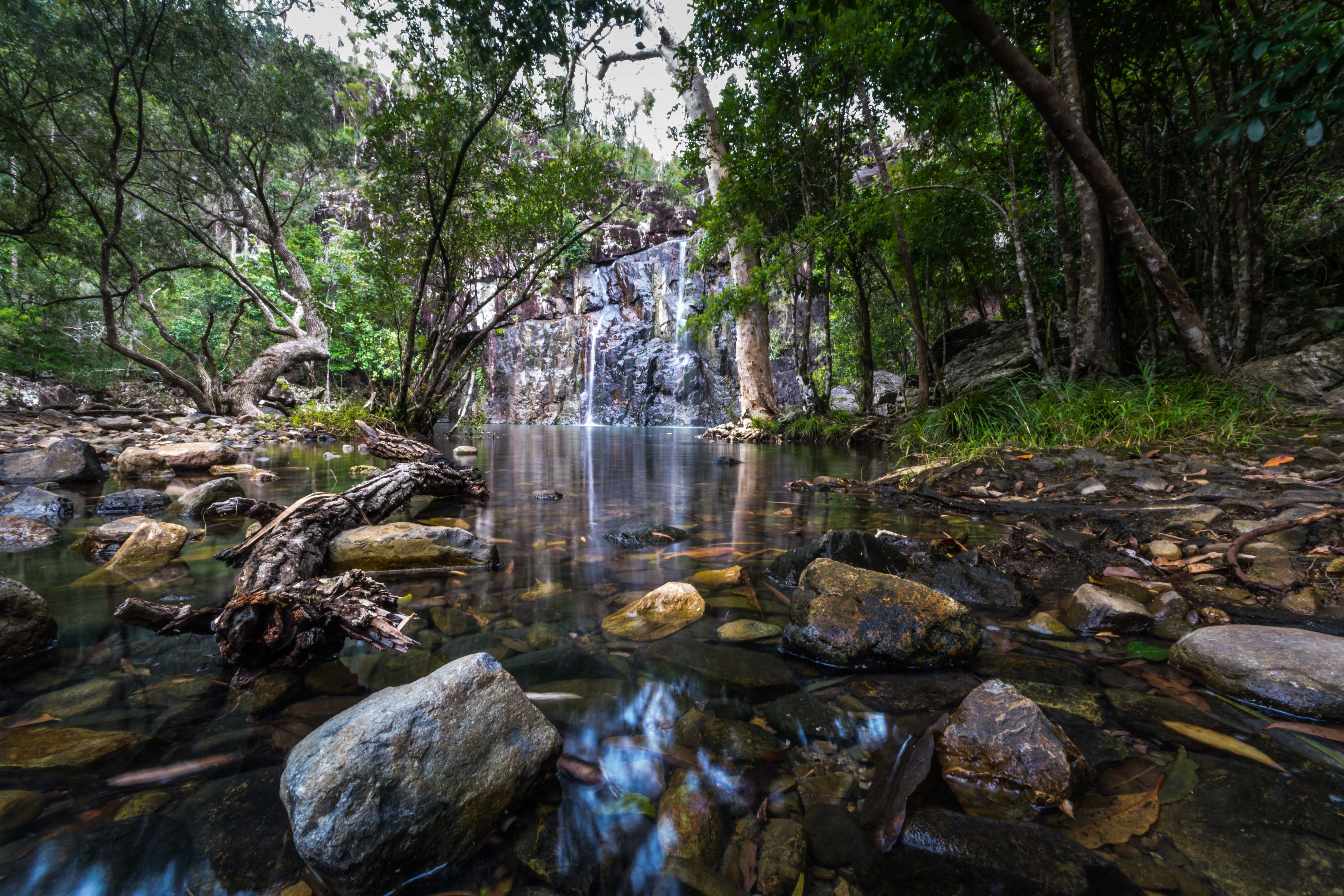 Cedar Creek Falls - Sailing Whitsundays