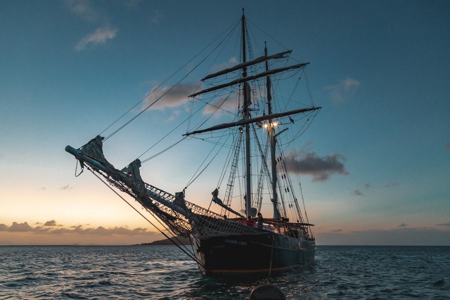 History of the Whitsunday's Solway Lass - Sailing Whitsundays