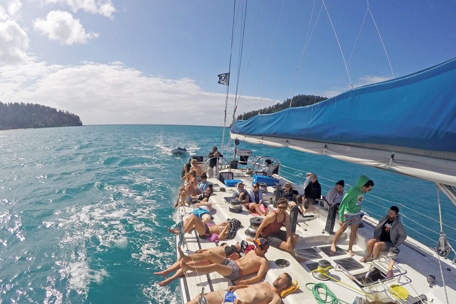 Backpacker Trips In The Whitsundays Sailing Whitsundays