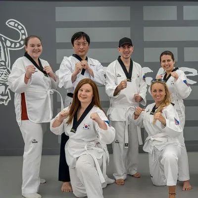 Taekwondo group lesson