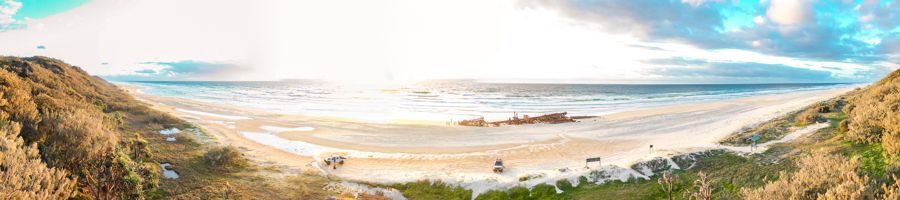 Fraser Island From above