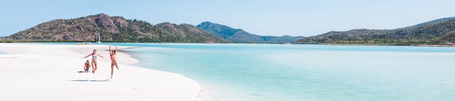 Whitehaven Beach, Hands in the air, East Coast package