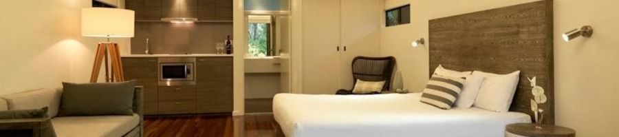 Interior of Palm Bungalows on Hamilton Island