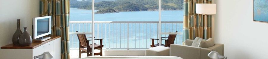 reef suite tables and chairs overlooking hamilton island