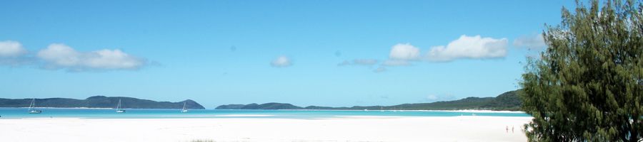 Whitehaven Beach Whitsunday Island Silica Sands Blue