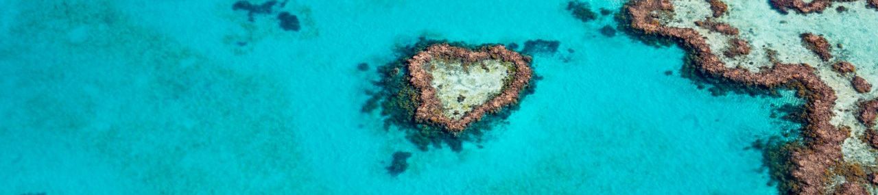 Heart Reef, Whitsundays, Australia