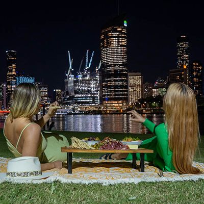 Brisbane City at night