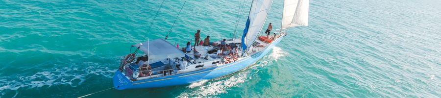 Southern Cross and the America's Cup - Sailing Whitsundays