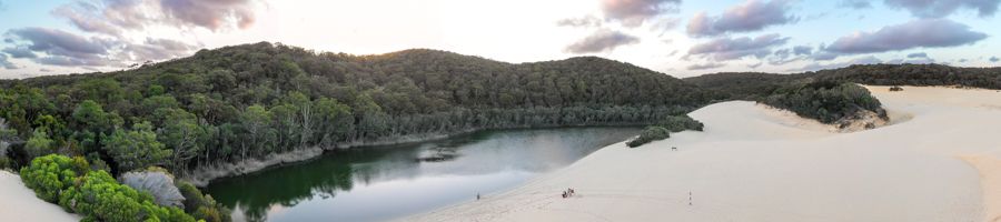 Lake Wabby From Above