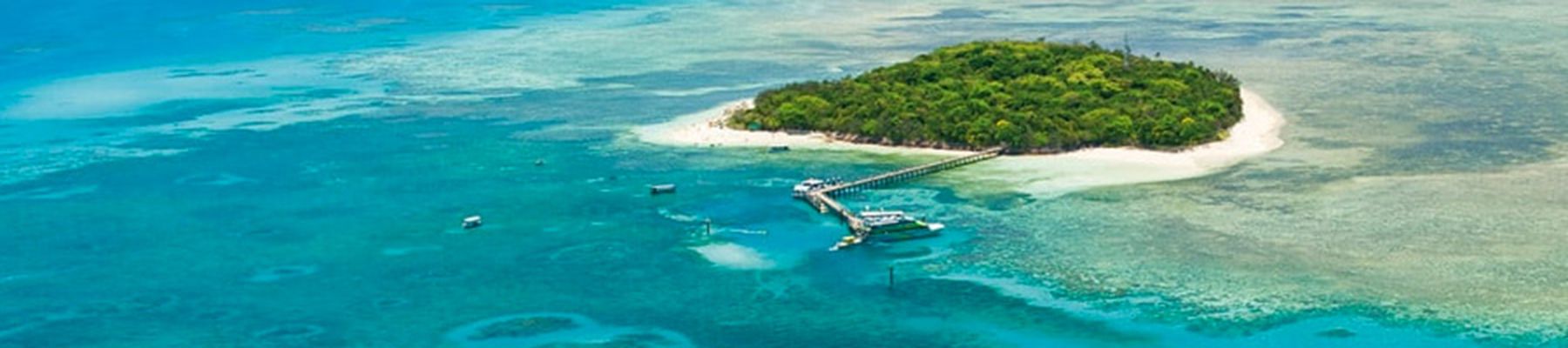 Green Island aerial shot