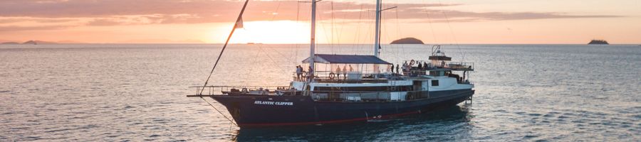 atlantic clipper, sunset