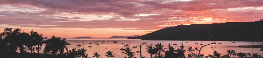 airlie beach sunrise