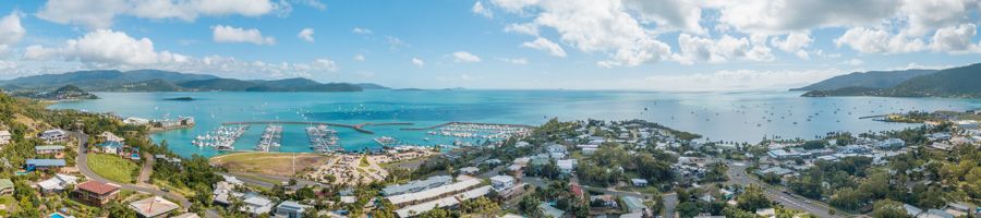 airlie beach, aerial