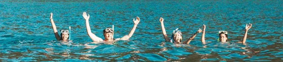 people snorkeling