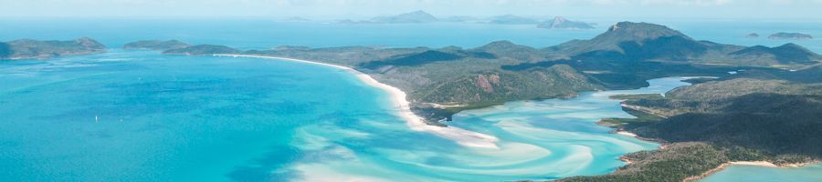 GSL fly and jetski package panorama of the Whitsunday Islands