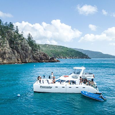 powerplay catamaran and water sports in the whitsundays