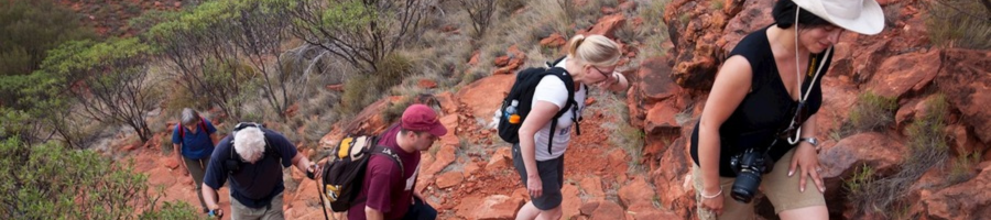 Hiking Macdonnell Ranges