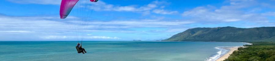 Paragliding Cairns Queensland Beach