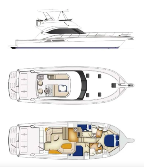 allure private charter cairns layout