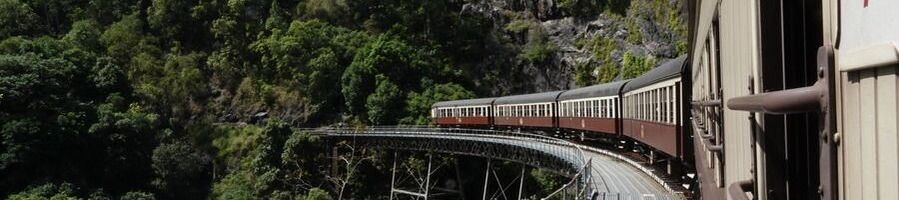 Scenic railway to Kuranda Village