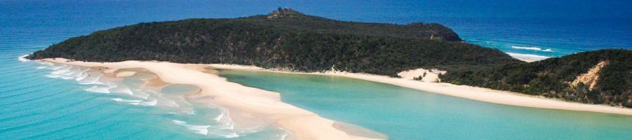 double island point near rainbow beach australia