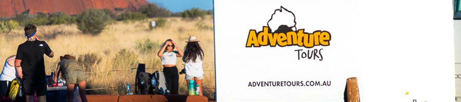 adventure tours bus in nature with travellers
