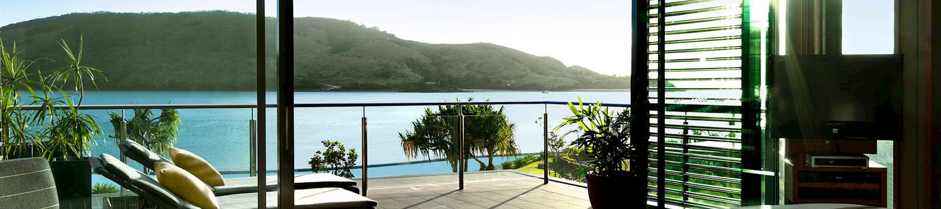 yacht club villa views over hamilton island